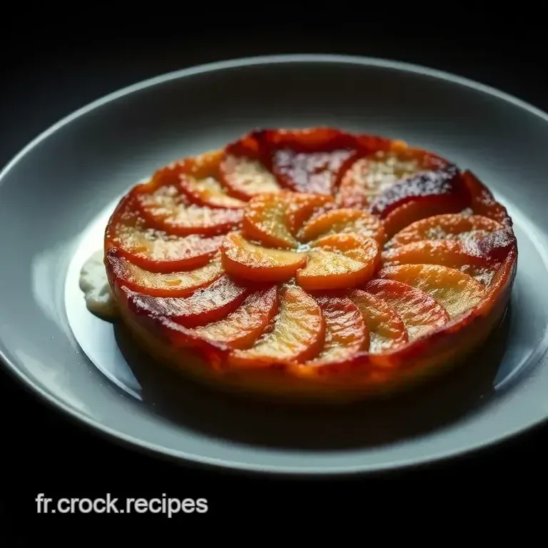 Tarte Tatin Classique : La d&eacute;licieuse tarte aux pommes renvers&eacute;e