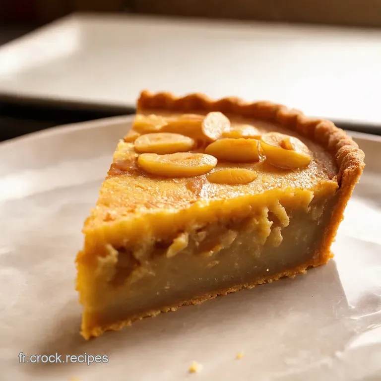 Tarte Vanille P&eacute;can L&eacute;l&eacute;gance Croquante presentation