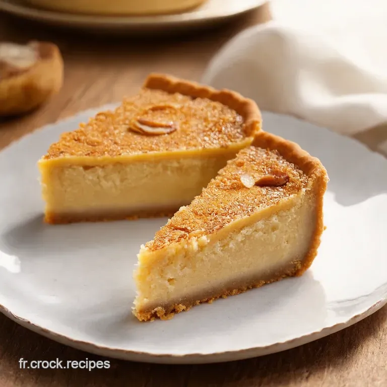 Tarte Vanille P&eacute;can L&Eacute;l&eacute;gance Croquante