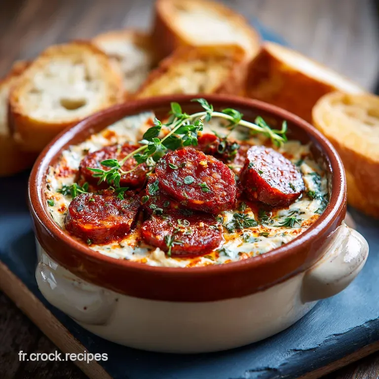Tartinade De Chorizo Haricots Blancs Et Piment Despelette presentation