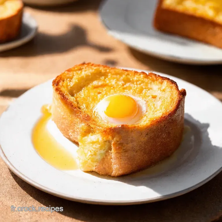 Tartine Perdue Oeuf Croque Madames Rustic Cousin