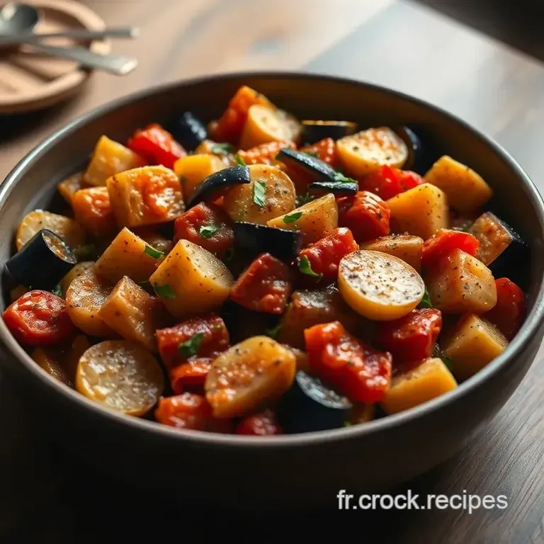 Tian De Poivrons Et Aubergines Du Sud De La France presentation