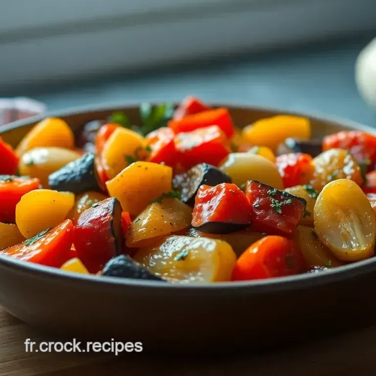 Tian de Poivrons et Aubergines du Sud de la France