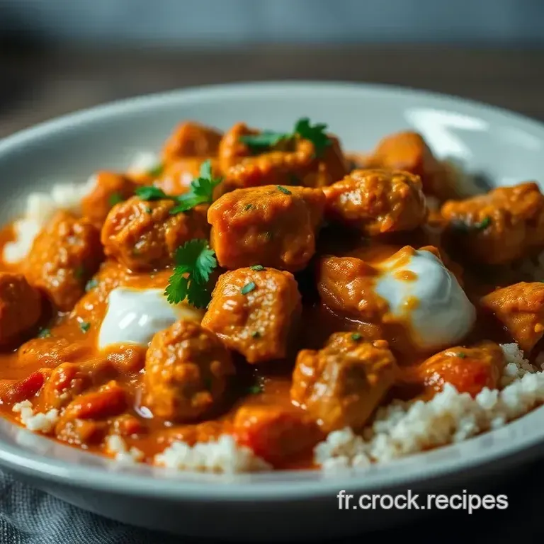 Tikka Masala Authentique: Une Explosion de Saveurs