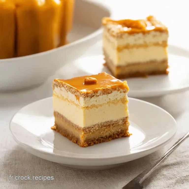 Tiramisu au Caramel Beurre Sal&eacute; et Pommes Po&ecirc;l&eacute;es