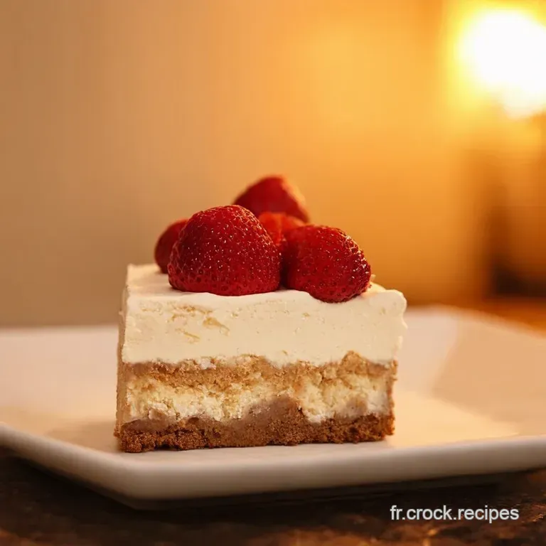 Tiramisu Aux Fraises Un Classique Revisit&eacute; presentation