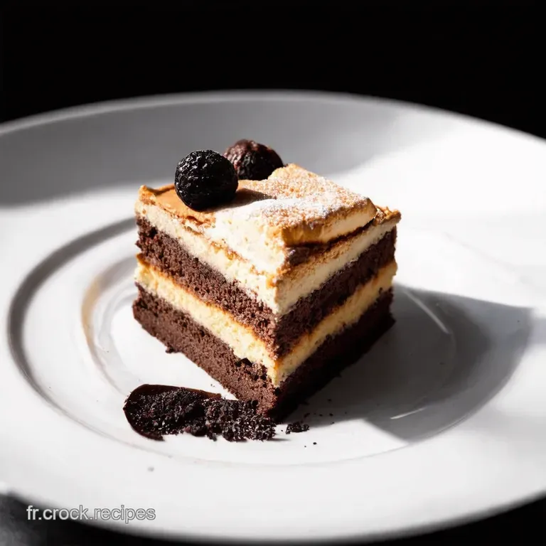Tiramisu For&ecirc;tNoire Un D&eacute;lice Gourmand et Enivrant