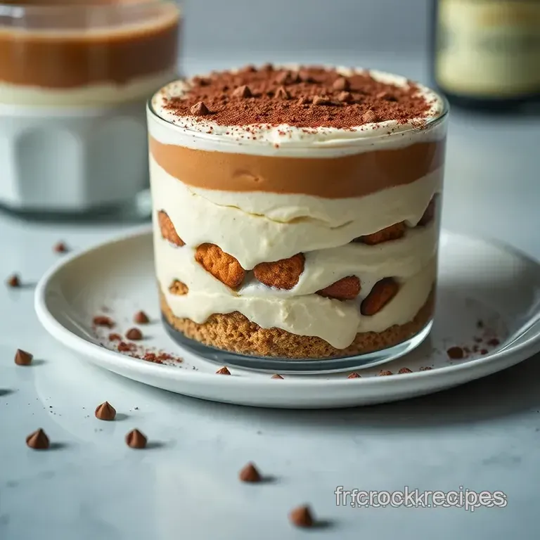 Tiramisu : La Meilleure Recette Italienne presentation