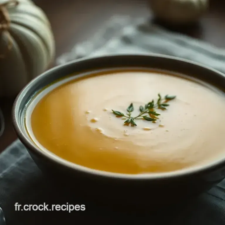 Velout&eacute; de Potiron R&eacute;confortant