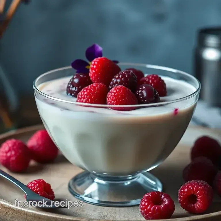 Verrine &Eacute;clatante : Cr&egrave;me de Citron &agrave; la Violette et Fruits Rouges
