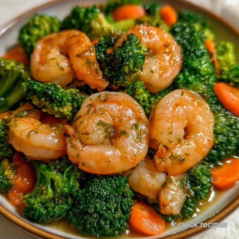Wok Crevettes L&eacute;gumes aux Carottes
