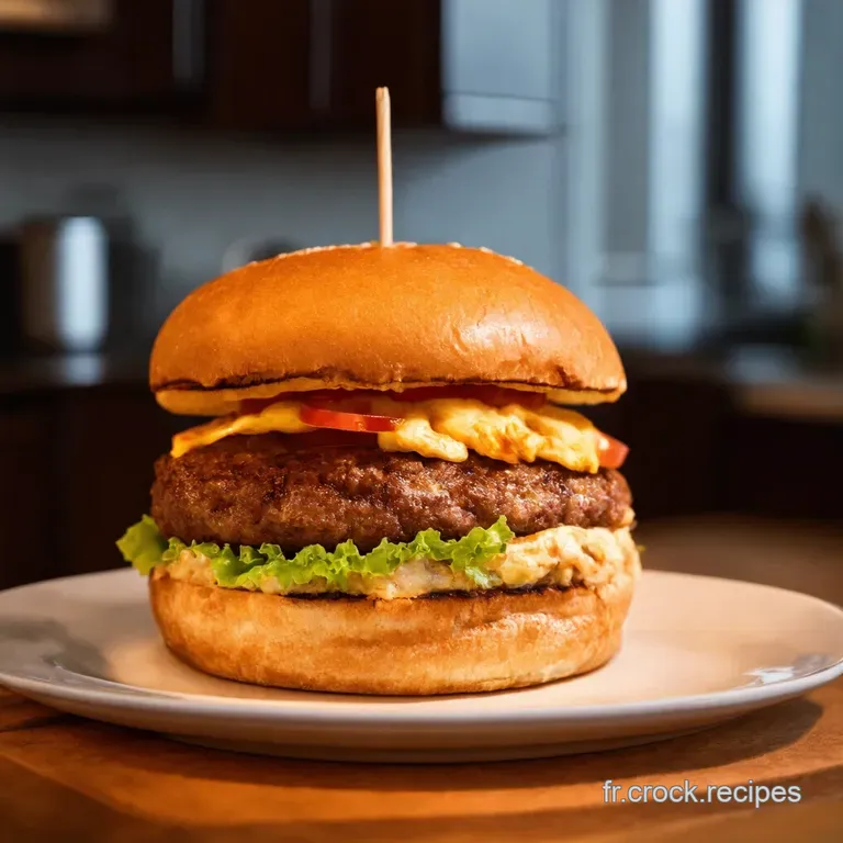 Zinger Burger Prot&eacute;in&eacute; Le Plaisir Coupable Assum&eacute; presentation