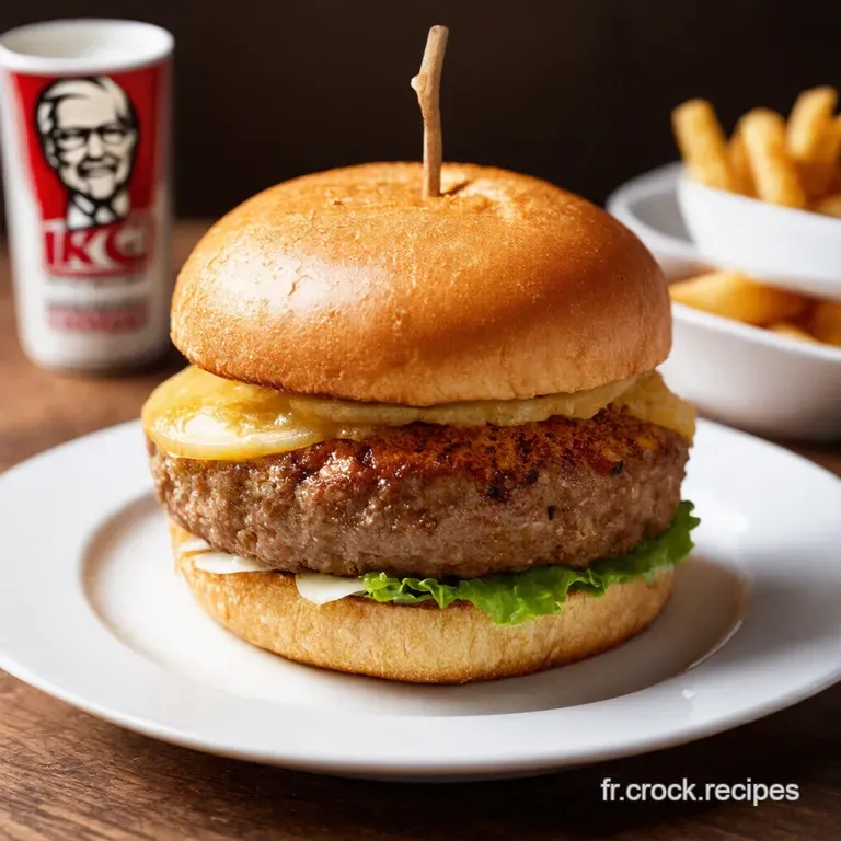 Zinger Burger Prot&eacute;in&eacute; Le Plaisir Coupable Assum&eacute;